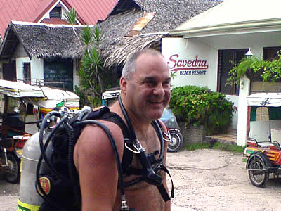 abraham borg - technical diving in moalboal, philippines